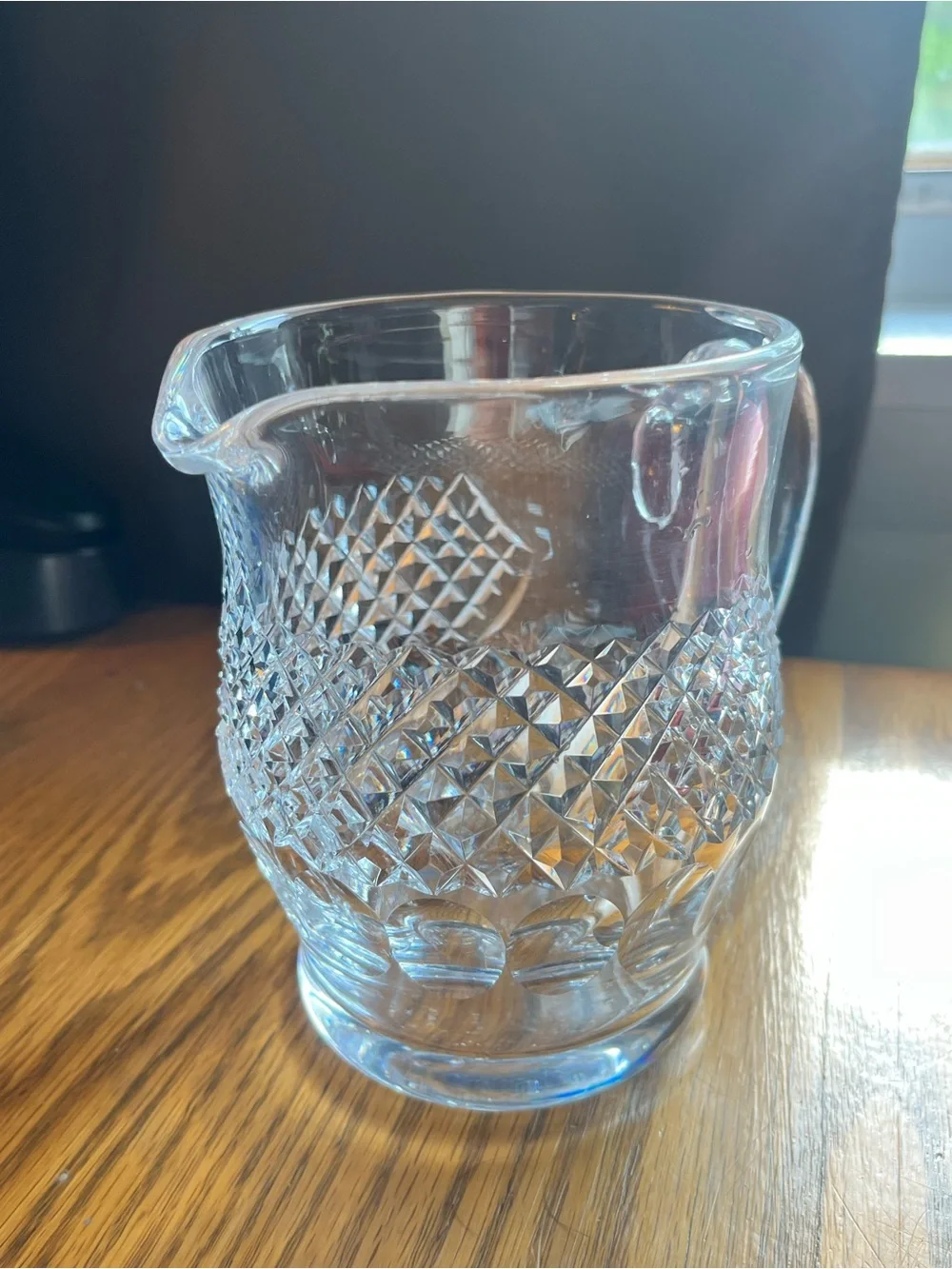 Vintage Waterford Crystal Colleen Pattern Jug Pitcher Signed / Marked - 2184